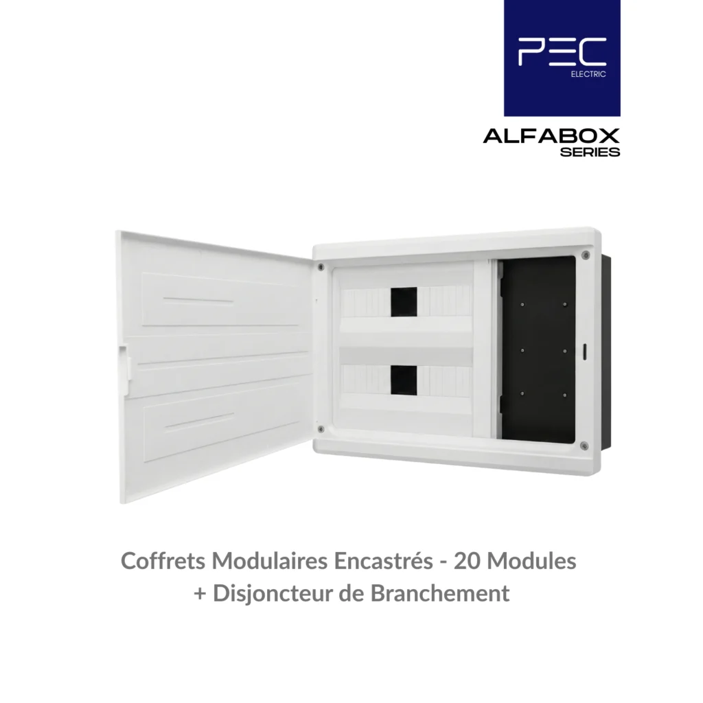 AlfaBox – Coffrets modulaires encastrés