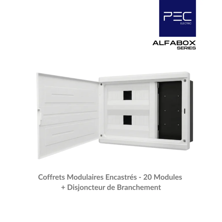 AlfaBox – Coffrets modulaires encastrés