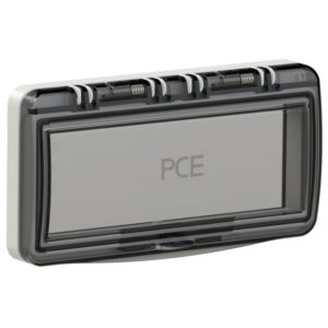 Fenêtre de protection 9 modules IP44/IP54 gris clair
