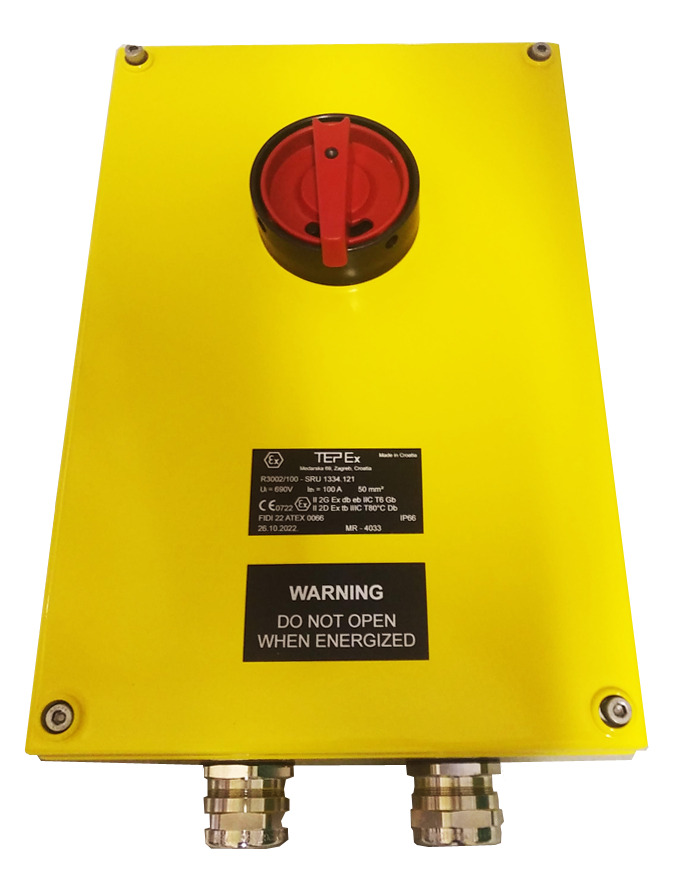 Interrupteur de sécurité ATEX R3003/100