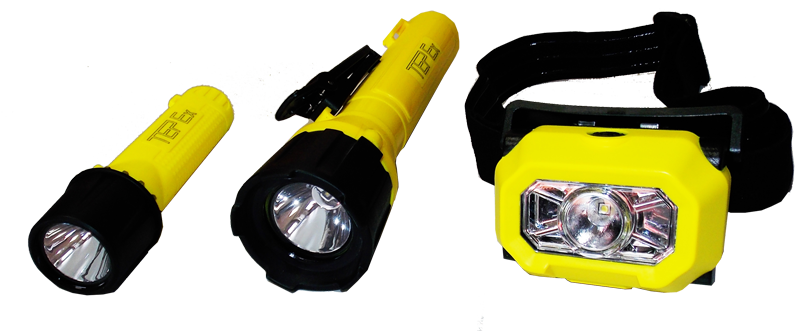 Lampes portatives et frontales ATEX