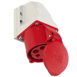 Prise murale CEE compacte 32 A 3P+N+T 400 V 6h IP44